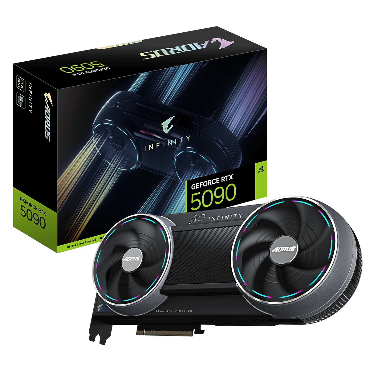 Gigabyte Geforce Rtx 5090 Aorus Infinity 32g (Dlss 4, 3x Displayport, 1x Hdmi 2.1 Gv-N5090aorus If-32gd