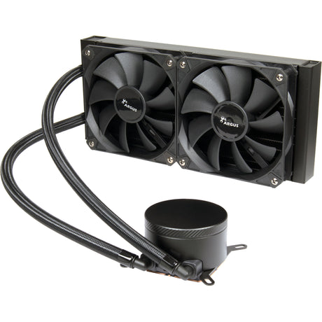 EAN 4260455648639 - Inter-Tech B-240 Procesador Sistema de refrigeración líquida todo en uno 12 cm Negro 1 pieza(s) imagen 1