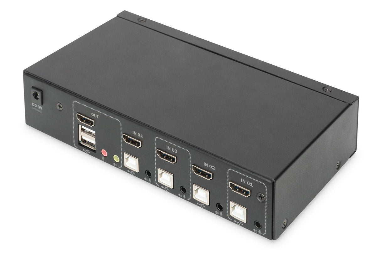 EAN 4016032468639 - Digitus DS-12880 interruptor KVM Negro imagen 4