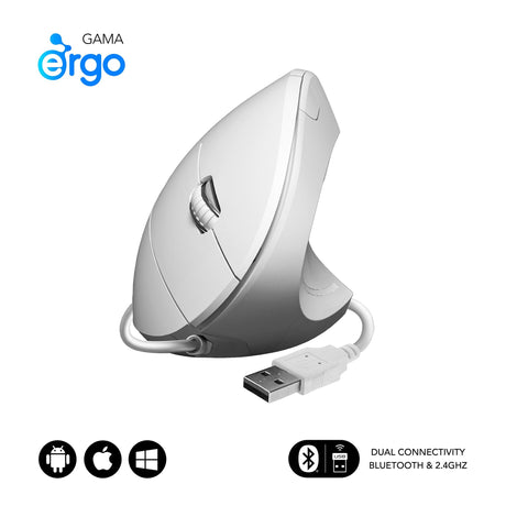 EAN 8436586743048 - SUBBLIM SUBMO-EDGVU02 ratón Universal mano derecha USB tipo A Óptico 1600 DPI imagen 1