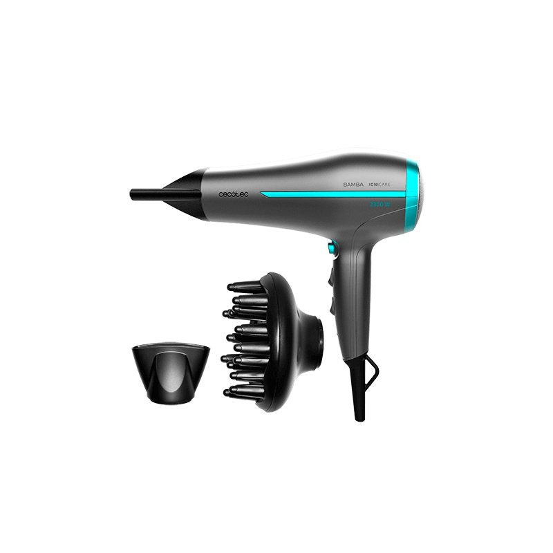 Cecotec Bamba Ionicare 5200 Aura Black Secador De Pelo Iónico 2300w