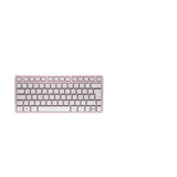 Teclado Alemán Cherry Kw 7100 Mini Bt Wireless De-Layout Cherry Blossom