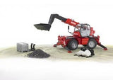 Bruder Telescopica Manitou Mrt 2150 Con Accesorios - Escala 1:16 02129