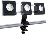 Lámpara Parrilla Schwaiger 3 Focos Led 2w Negro