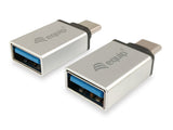 EAN 4015867222416 - Equip 133473 cambiador de género para cable USB Type C USB Type A Plata imagen 1