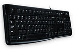 Teclado Lituano Logitech Keyboard K120 For Business Usb AErty Negro