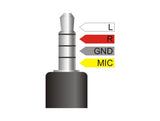 Delock 66242 Divisor De Conector De Audio Estéreo Macho 3,5 Mm A 2 X Conector Estéreo Hembra 3,5 Mm 4 Pines En Ángulo