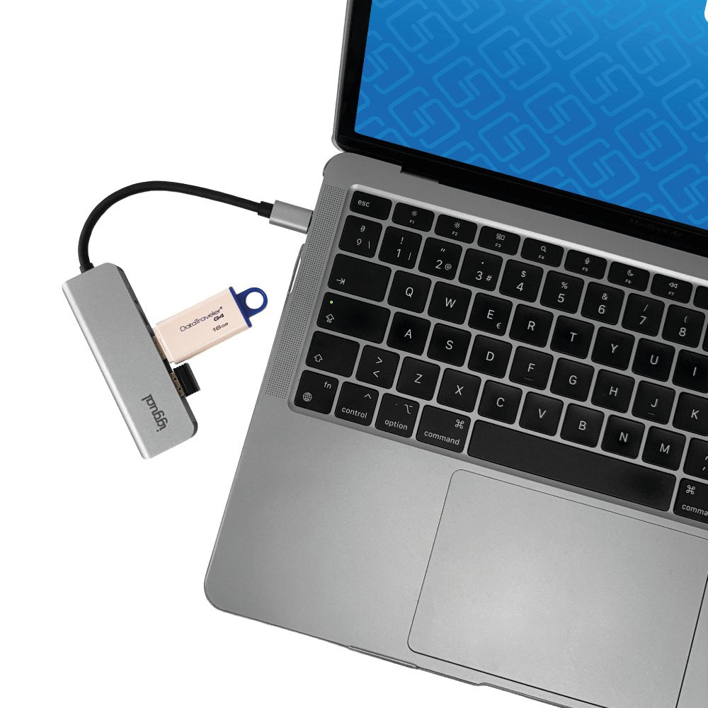 EAN 8435364319239 - iggual IGG319239 hub de interfaz USB 3.2 Gen 1 (3.1 Gen 1) Type-C 5000 Mbit/s Plata imagen 15