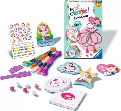 Ravensburger Becreative - Kumihimo & Tattoos, Tinker 25540