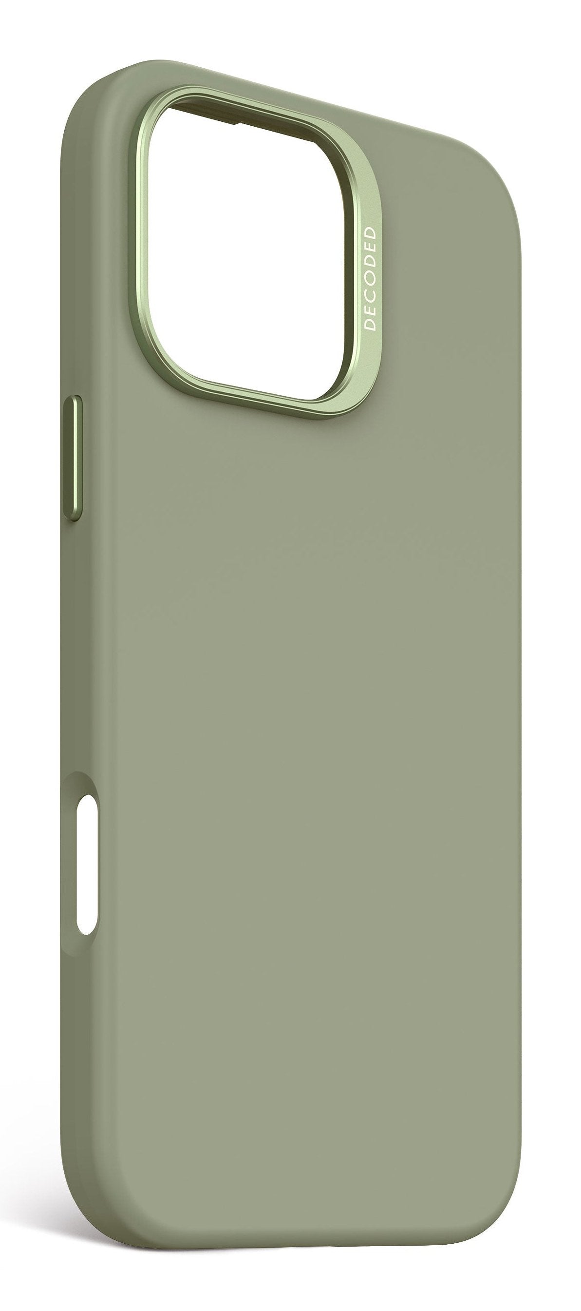 Decoded Silicone Case Funda Para Iphone 16 Pro Max 17,5 Cm (6.9") Verde