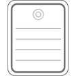 EAN 4008705068208 - HERMA 6820 etiqueta sin adhesivo 1000 pieza(s) Gris, Blanco imagen 1