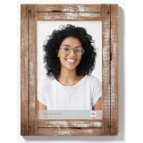 Walther Design Ya030w Marco Blanco, Madera Expositor De Pie Retroiluminado