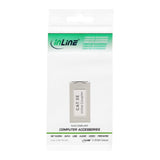 Adaptador Inline Cat.5e, Blindado, Metal, 2x Rj45 F/F, 1:1