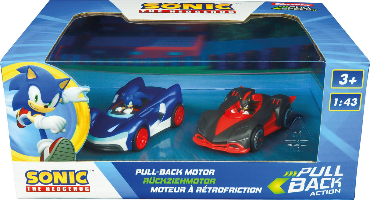 Zestaw Aut Sonic Shadow Pull Back