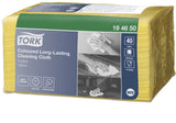 Tork Trockene Toallitas De Limpieza Premium W8 1-Lagig Amarillo, 320 Toallitas