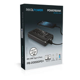 Batería Externa Realpower Pb-20000 Pd Negra