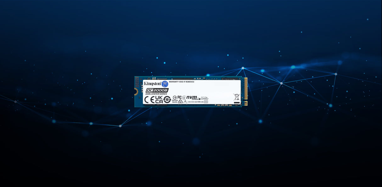 Disco Ssd Kingston Dc2000b 240 Gb, Pcie 4.0 X4, Nvme, M.2 2280, Sin Disipador Sedc2000bym8/240g