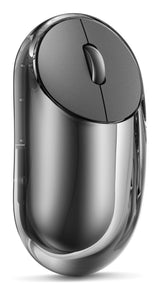 Lenovo 8000, Ambidiestro, Óptico, Bluetooth + Usb Type-A, 4000 Dpi, Gris