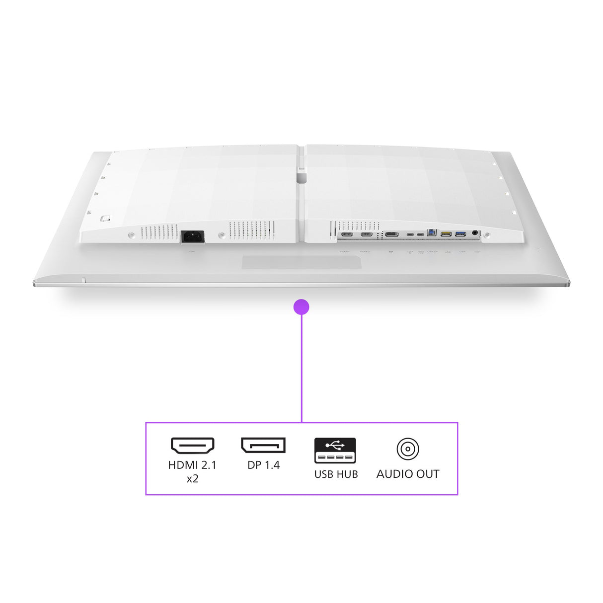 EAN 8721038007824 - Philips 32M2N8900P/00 pantalla para PC 80 cm (31.5") 3840 x 2160 Pixeles Blanco imagen 4
