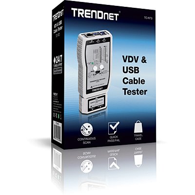EAN 0710931401400 - Trendnet TC-NT3 comprobador de cables de red Plata imagen 6