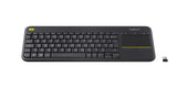 EAN 5099206070868 - Logitech K400 Plus Tv teclado Universal RF inalámbrico Eslovaco Negro imagen 1