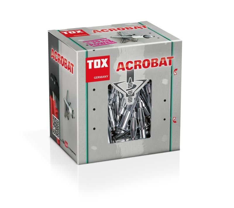Tox Acrobat Hohlraumdübel 5 X 52 Mm, 50 Unidades