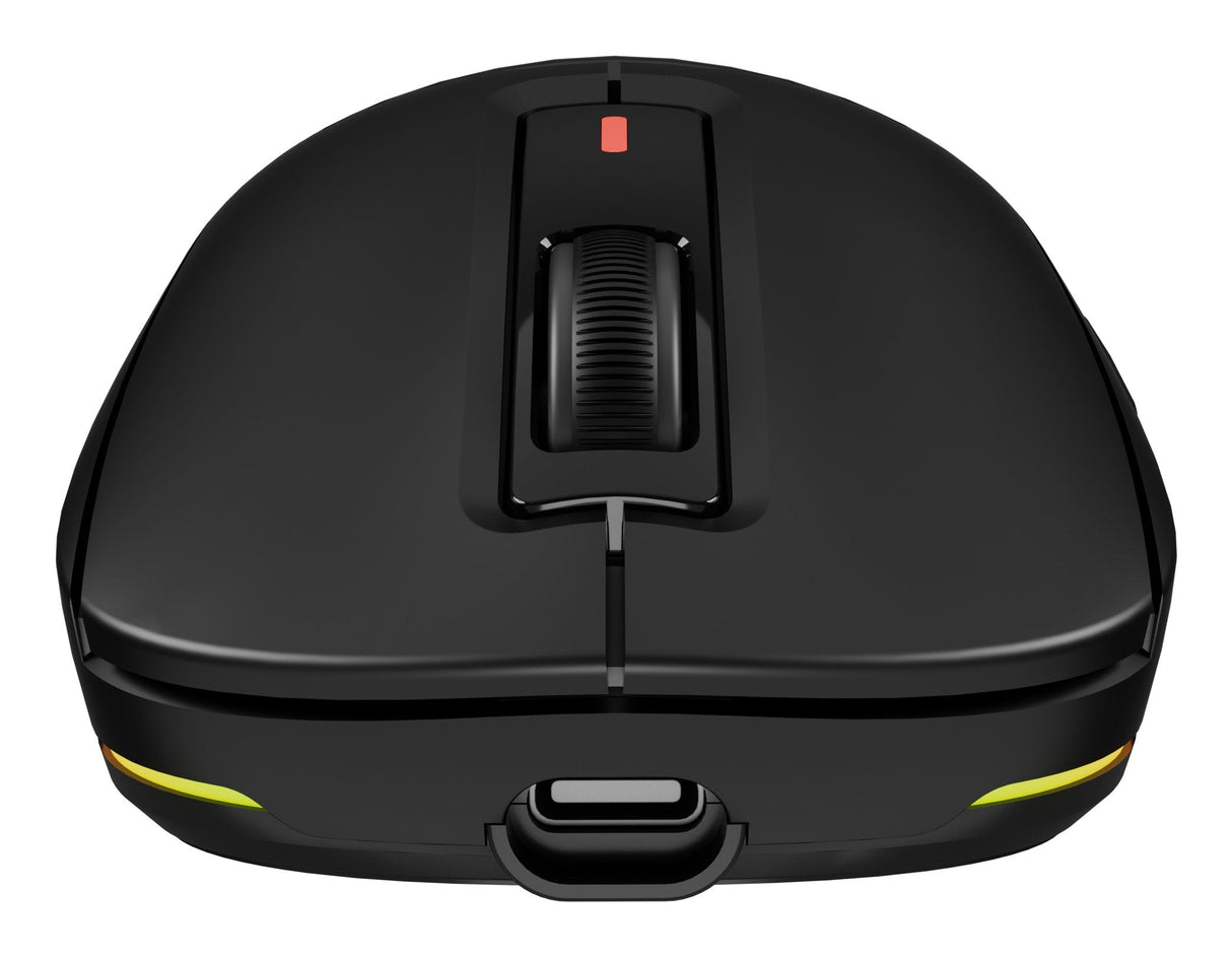 Raton Genesis Nmg-2193 Juego Ambidextro Bluetooth + Usb Type-C Óptico 26000 Dpi