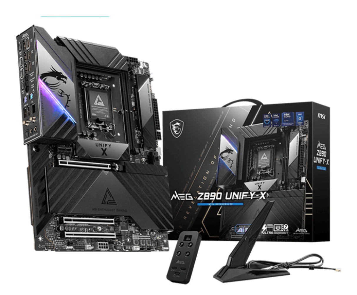 Msi Meg Z890 Unify-X, Placa Base Negra/Amarilla Gold 7e20-001r