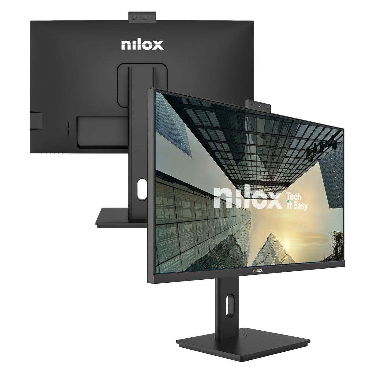 EAN 8431775036277 - Nilox NXM24RWEB02B pantalla para PC 61 cm (24") 1920 x 1080 Pixeles Full HD LED Negro imagen 3