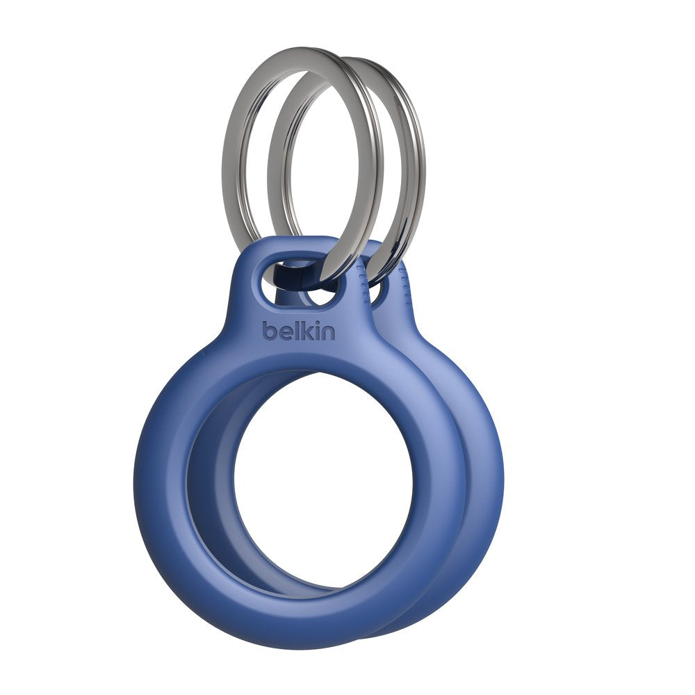 Secure Holder Keyring Airtag 2pk Bl