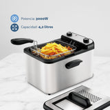 Freidora Grunkel Maxi Fry Pro 3000w Capacidad 4.2l
