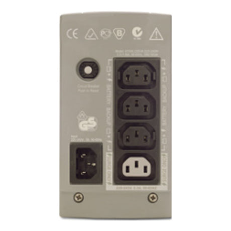 EAN 0731304120506 - APC Back-UPS CS 325 w/o SW sistema de alimentación ininterrumpida (UPS) 0,325 kVA 210 W imagen 3