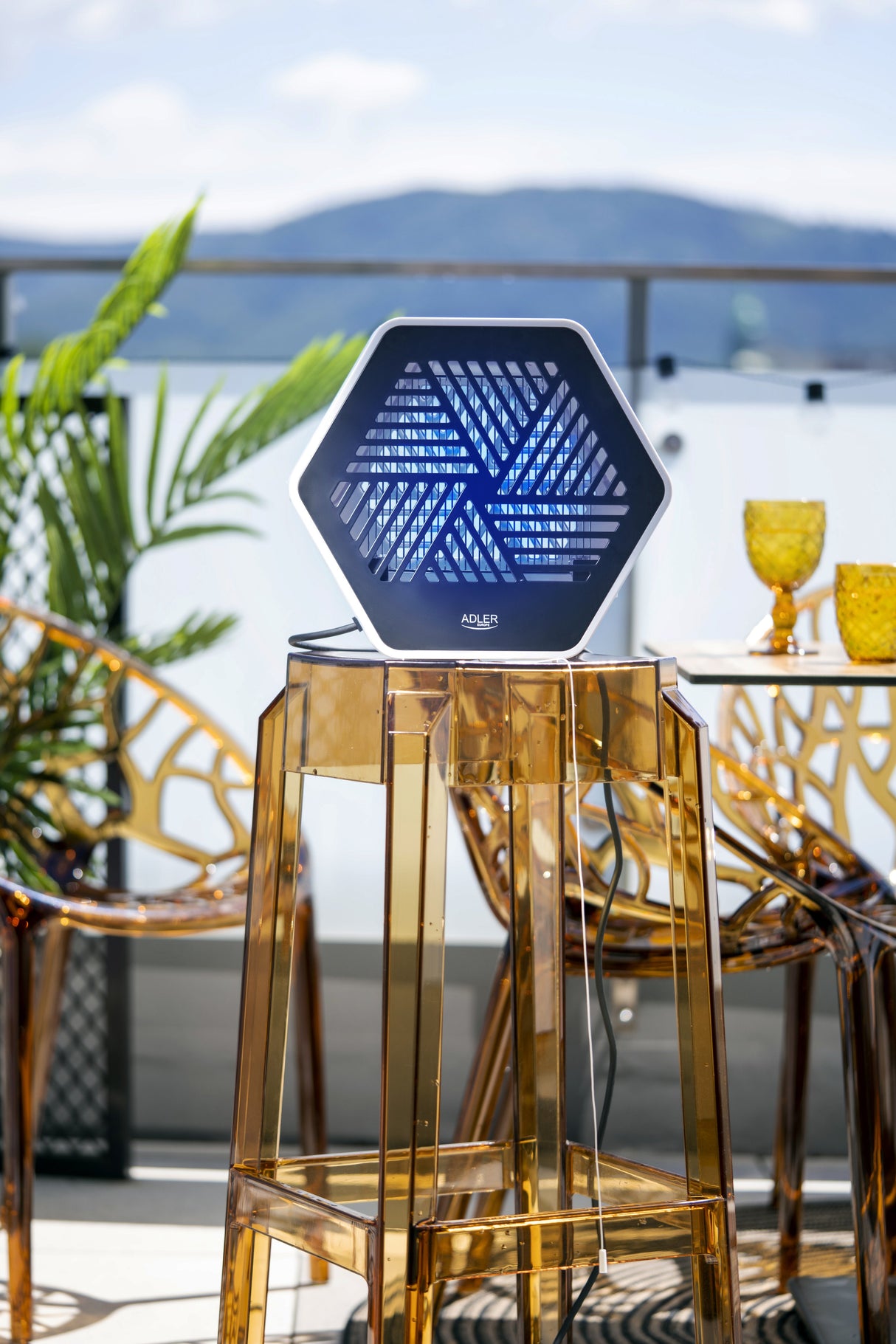 Lã¡Mpara Antimosquitos Adler Uv Ad 7939 8 W