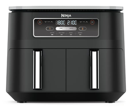 EAN 0622356320450 - Ninja AF200EU freidora Doble 7,6 L Independiente 2400 W Freidora de aire caliente Negro imagen 1