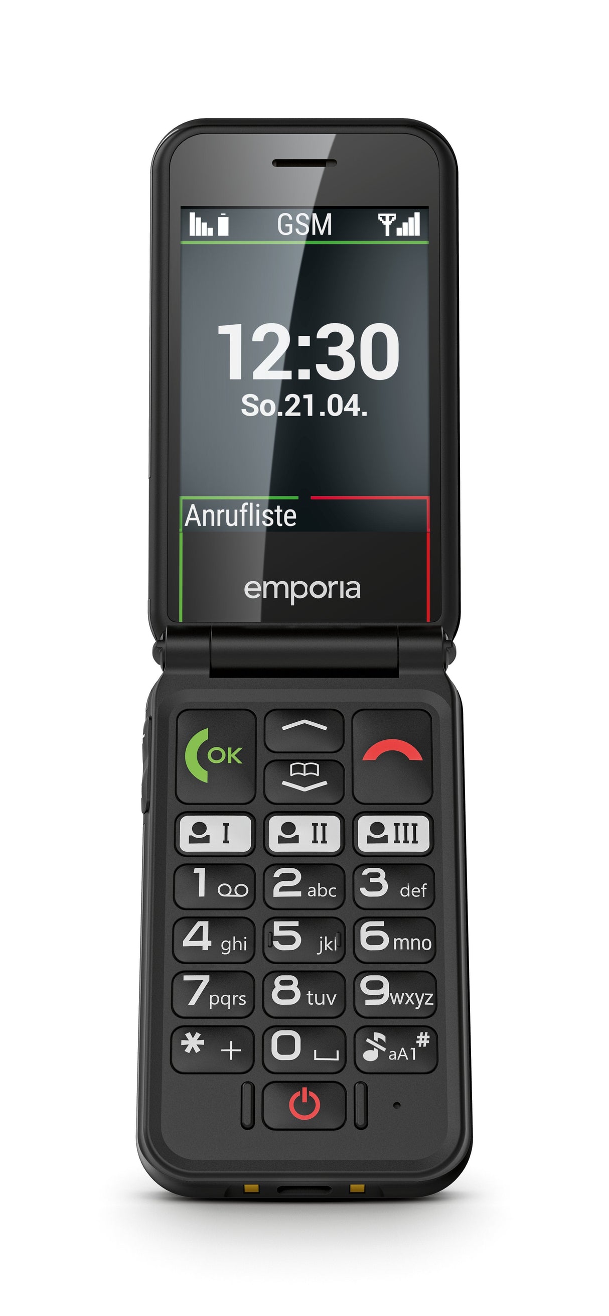 Emporia Emporiasimplicityglam Negro (V3), 2g, Grosstastenklapphandy