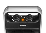 Calefactor Eléctrico Unold 86106 Calentador De Ventilador Negro, Plata 2000 W