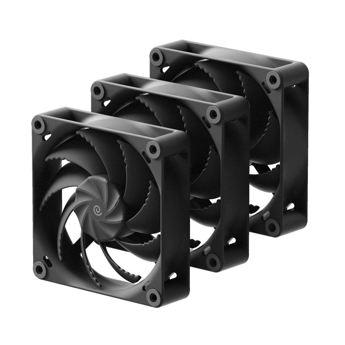 Havn H12 Pwm Ventilador, Pack De 3, 120mm - Negro