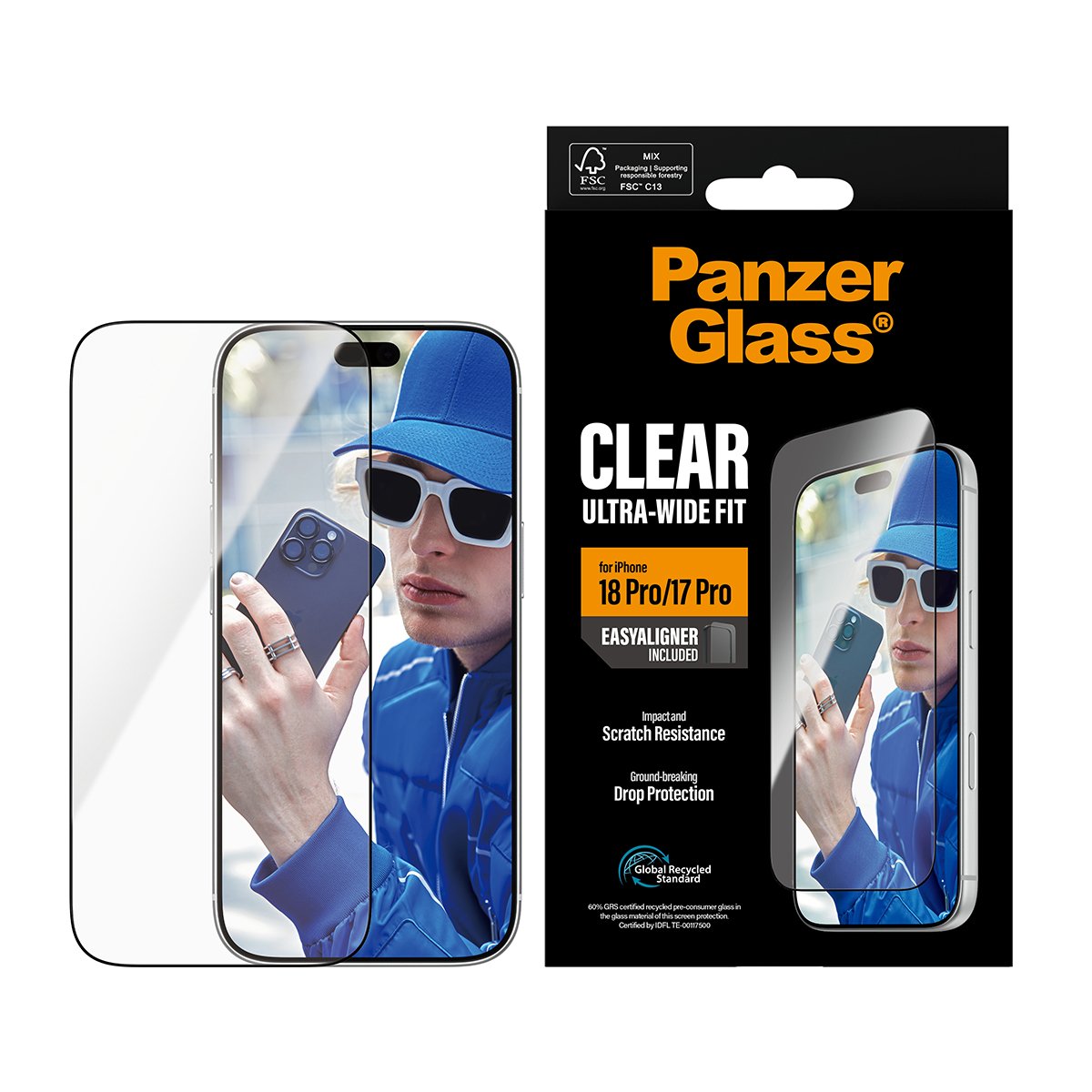 Panzerglass Screen Protector Iphone 18 Pro/ 17 Pro Uwf