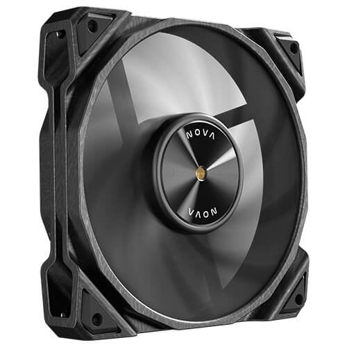 Ventilador Pc  Auxiliar Nova 120 Negro Antec 120mm/ Hasta 3200 Rpm,/ Hasta 38.7 Db(A)