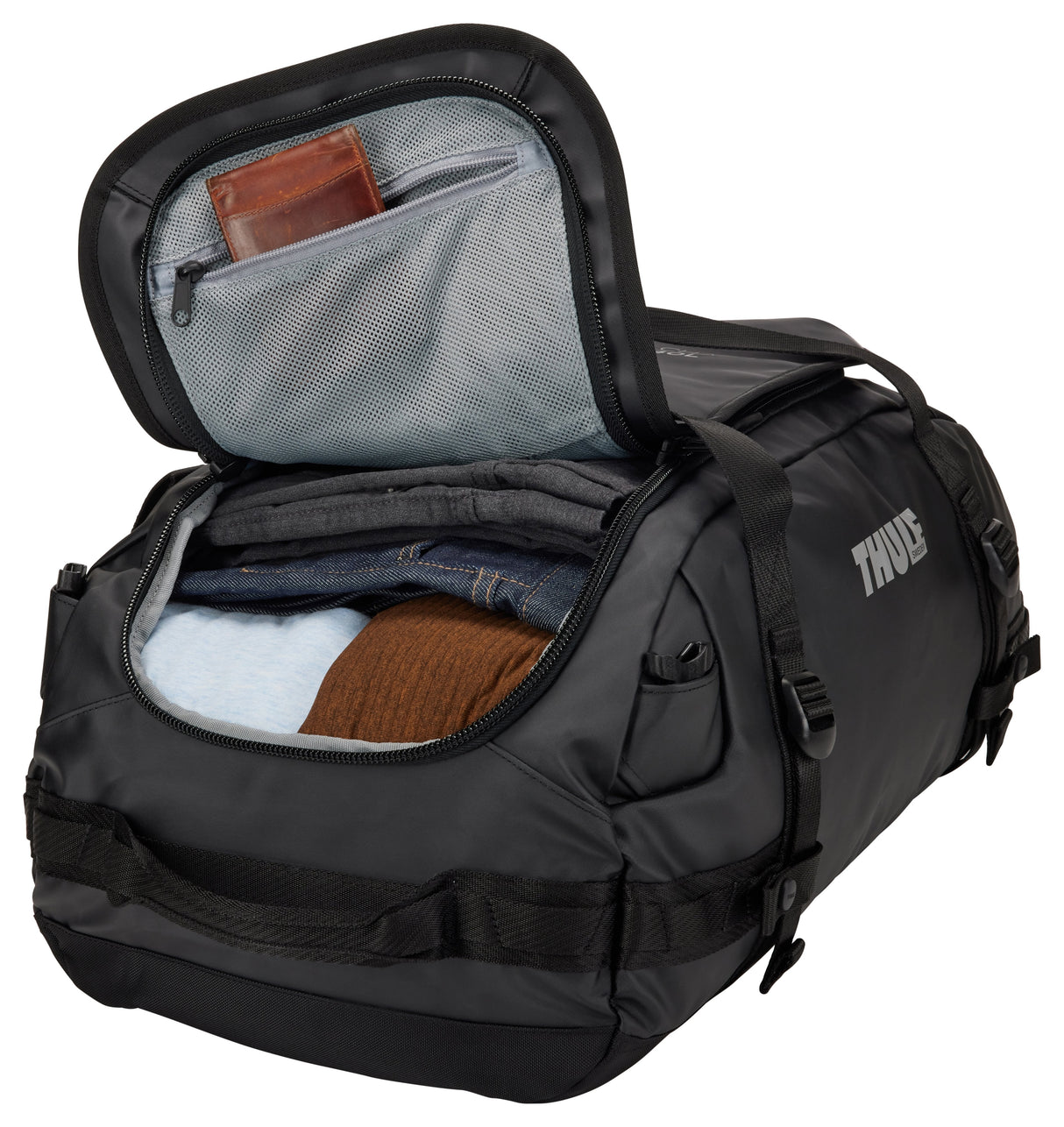 Thule Chasm Tdsd302 Black Bolso De Lona 40 L Poliéster Negro