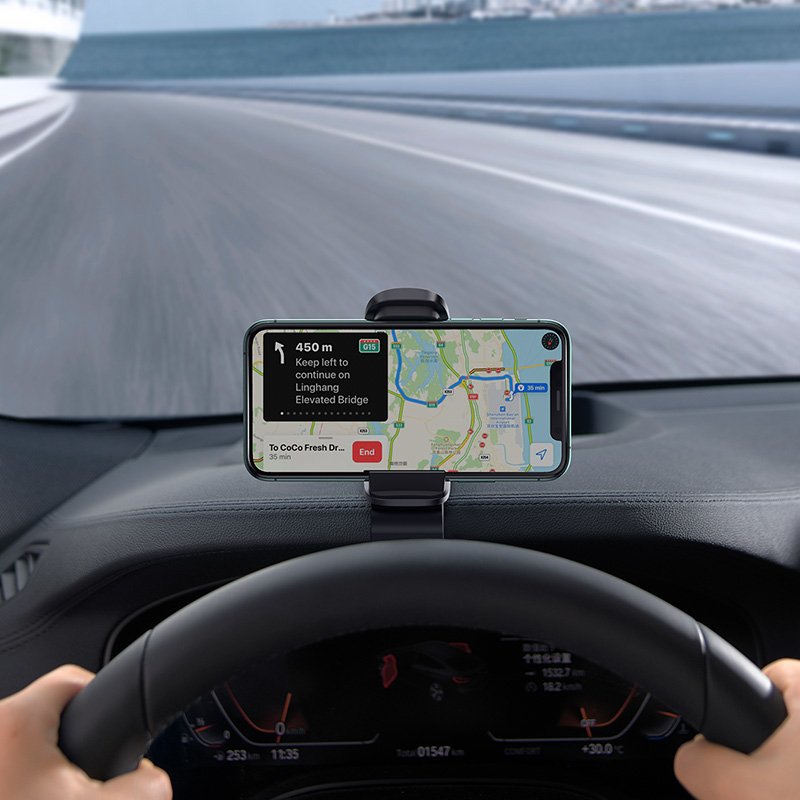 Baseus Car Mount Big Mouth Pro Series Holder (4,7 - 6,5 Inch) Black (Sudz-A01)