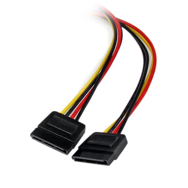 Startech Cable Alimentacion Molex  A Doble Sata 0.30m