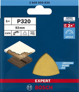 EAN 4059952541686 - Bosch Expert C470 5 pieza(s) Hoja lijadora imagen 3