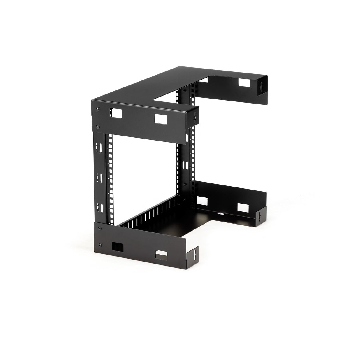 EAN 0065030834148 - StarTech.com RK812WALLO armario rack Bastidor de pared Negro imagen 5