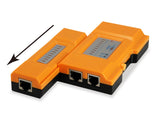 Equip Tester  Para Cables Rj45 Rj11 Rj12 Naranja