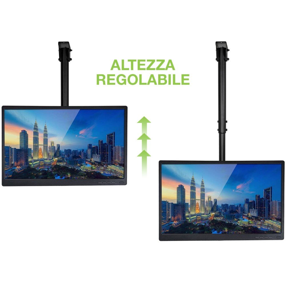 EAN 8057685309357 - Techly ICA-CPLB 946L soporte para pantalla de señalización 177,8 cm (70") Negro imagen 8