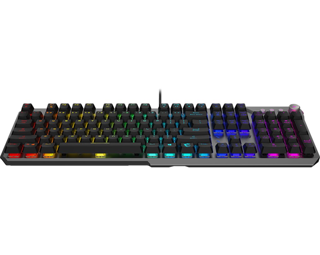 EAN 4711377254380 - MSI STRIKE 600 SILENT US teclado Juego USB QWERTY Inglés de EE. UU. Negro imagen 4