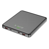 Powerbank 20000mah Leotec Lepow100w20g 100w Gris Incluye Cable Usb Tipo-C