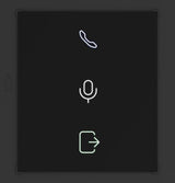 Hikvision Panel Exterior Estación De Puerta Modular Con Pantalla De Estado 3 Botones Para Videportero Serie Kd8 Pro