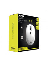 Port Designs 900714 Raton Ambidiestro Rf Inalámbrico + Usb Tipo-C 1600 Dpi